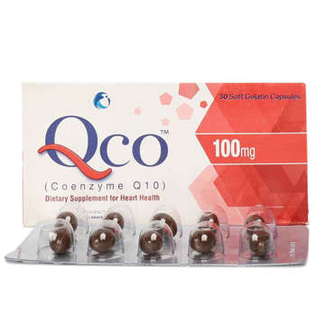 Picture of Qco 100mg Softgels 10x3s